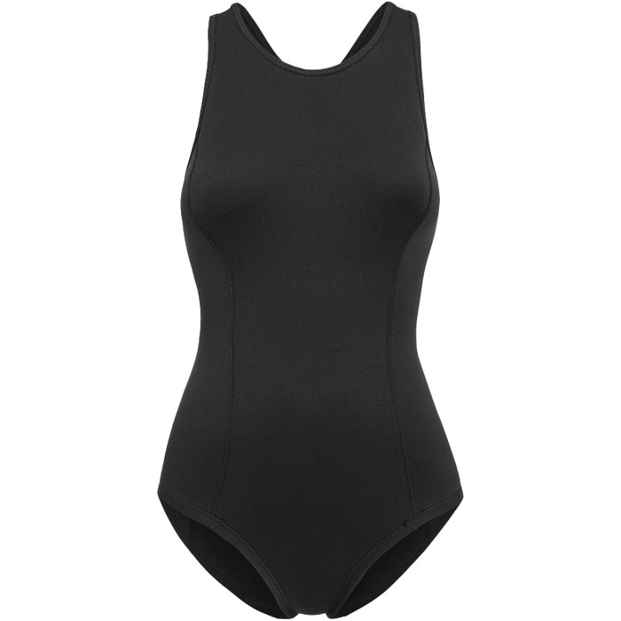 2024 Orca Womens 1.5mm Neoprene One Piece Swimsuit NA6P - Black